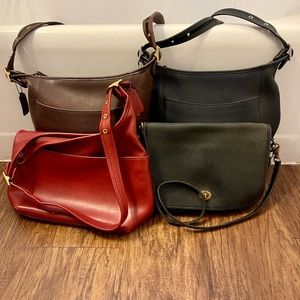 Authentic Vintage Coach Handbag Lot 4
